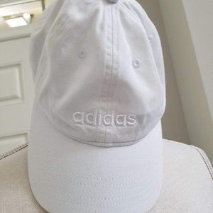 White Adidas Ball Cap